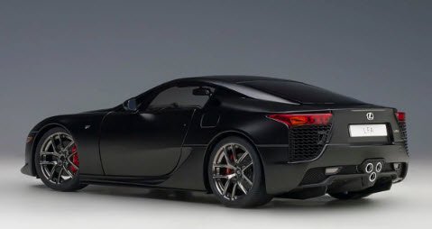 オートアート AUTOart 78852 1/18 レクサス LFA (マット・ブラック ...