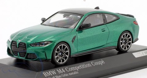 ミニチャンプス 413020123 1/43 BMW M4 Competition Coupe (G82) 2020 グリーンメタリック 特注品 -  ミニチャンプス専門店　【Minichamps World】