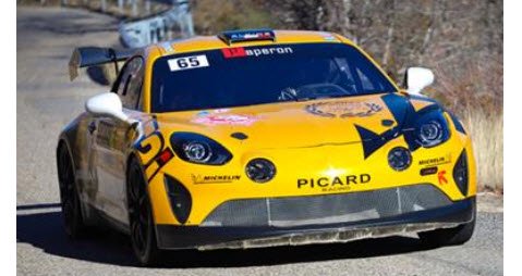 スパーク S6724 1/43 Alpine A110 Rally RGT No.65 Picard Racing Rally Monte Carlo  2023 G.Fontalba - ミニチャンプス専門店　【Minichamps World】