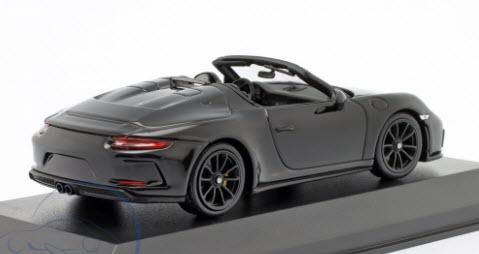 ミニチャンプス 410061134 1/43 ポルシェ 911 (991) スピードスター 2019 ブラック - ミニチャンプス専門店　 【Minichamps World】