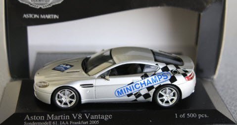 ミニチャンプス 403137423 1/43 アストンマーチン V8 VANTAGE IAA toy fair 2005 - ミニチャンプス専門店　 【Minichamps World】