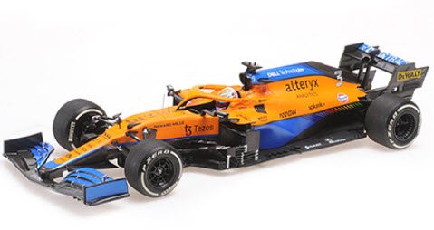 ミニチャンプス 530213303 1/18 マクラーレン F1 チーム MCL35M ダニエル・リカルド イタリアGP 2021 ウィナー -  ミニチャンプス専門店 【Minichamps World】