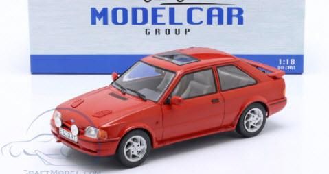 ミニカー　1/18 フォード エスコート RS ターボ S2 1990(レッド) [MCG18273] Modelcar Group専門店