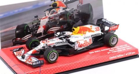 フェルスタッペン レッドブルホンダ RB16B ありがとうHONDAカラー 