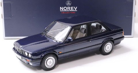 ノレブ 183201 1/18 BMW 325i 1988 メタリックブルー - ミニチャンプス専門店　【Minichamps World】