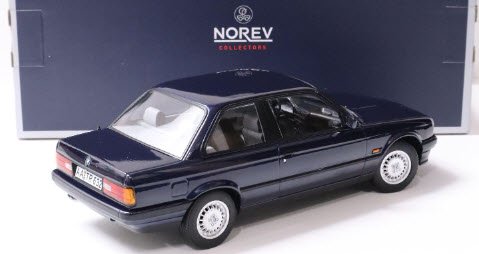 ノレブ 183201 1/18 BMW 325i 1988 メタリックブルー - ミニチャンプス専門店　【Minichamps World】