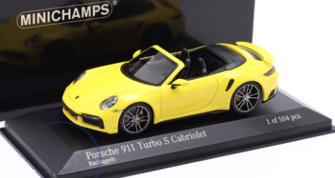 ミニチャンプス 410069484 1/43 ポルシェ 911 (992) ターボ S