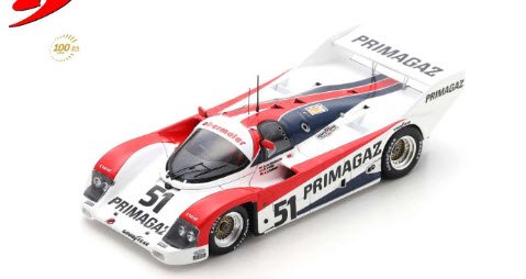 スパーク S9889 1/43 Porsche 962 C No.51 24H Le Mans 1991 P.Yver - O.Altenbach -  J.Lassig - ミニチャンプス専門店　【Minichamps World】