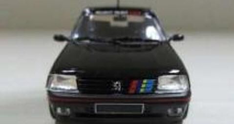 ノレブ NOREV 471734 1/43 プジョー 205 GTi 1.9 1992 ブラック (PTS