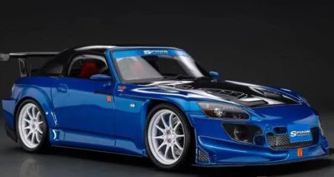 ONEMODEL 23A03-03 1/18 ホンダ S2000 スプーン ストリートカーボン