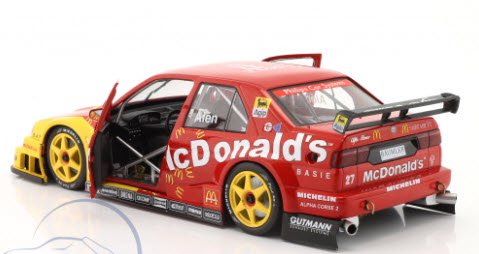 Werk83 W1801008 1/18 Alfa Romeo 155 V6 TI #27 McDonald's DTM ITC Helsinki  1995 Markku Alen - ミニチャンプス専門店　【Minichamps World】