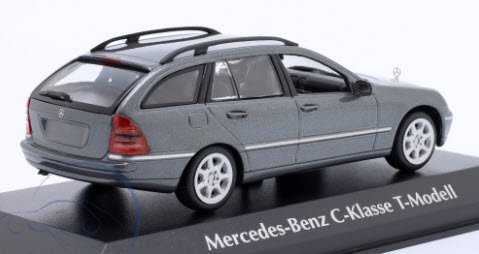 ミニチャンプス MAXICHAMPS 940030110 1/43 メルセデス ベンツ C-クラス T-モデル (S203) 2001  グレーメタリック - ミニチャンプス専門店　【Minichamps World】