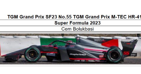 スパーク SFJ020 1/43 TGM Grand Prix SF23 No.55 TGM Grand Prix M