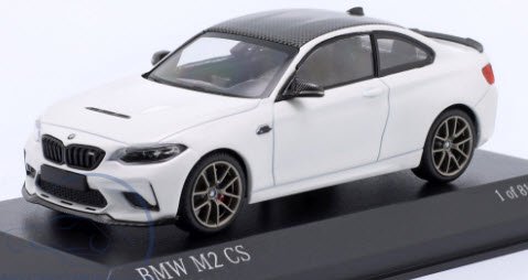 ミニカー 1/43 ミニチャンプス BMW M2 CS 2020 アルピンホワイト