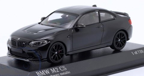 ミニチャンプス 410021022 1/43 BMW M2 CS 2020 ブラック/ブラック