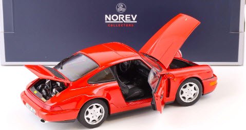 ノレブ NOREV 187320 1/18 ポルシェ 911 カレラ 2 1990 レッド 