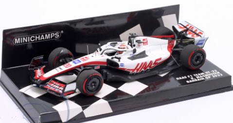 ミニチャンプス 417220120 1/43 ハース F1 チーム VF-22 ケビン・マグヌッセン バーレーンGP 2022 -  ミニチャンプス専門店　【Minichamps World】