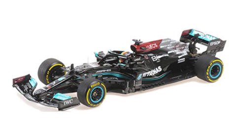 ミニチャンプス 410212144 1/43 メルセデス AMG ペトロナス F1チーム W12 E パフォーマンス ルイス・ハミルトン カタールGP  2021 ウィナー - ミニチャンプス専門店　【Minichamps World】