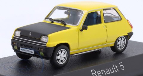 ノレブ NOREV 510537 1/43 ルノー 5 Copa 1980 サンフラワーイエロー - ミニチャンプス専門店　【Minichamps  World】