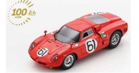 スパーク S9252 1/43 Serenissima Coupe No.61 Test Day Le Mans 1966 