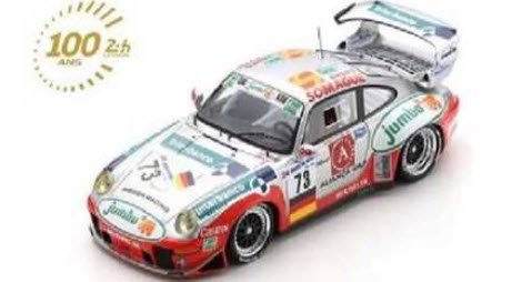 スパーク S9909 1/43 Porsche GT2 No.73 11th 24H Le Mans 1997 M.Mello-Breyner  P.Mello-Breyner - ミニチャンプス専門店　【Minichamps World】