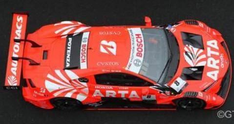 スパーク SGT053 1/43 ARTA MUGEN NSX-GT No.8 ARTA GT500 SUPER GT 