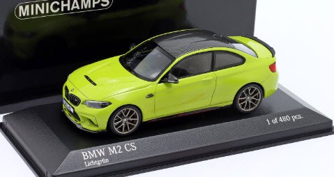 ミニチャンプス 410021029 1/43 BMW M2 CS 2020 グリーン - ミニチャンプス専門店　【Minichamps World】