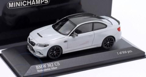 ミニチャンプス 410021027 1/43 BMW M2 CS 2020 シルバー/ブラックホイール - ミニチャンプス専門店　 【Minichamps World】