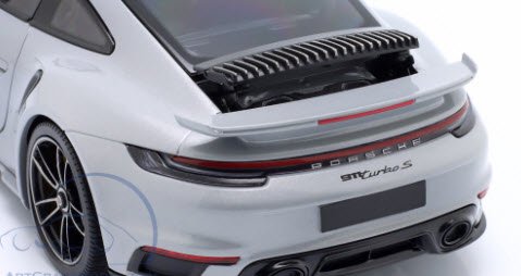 ミニチャンプス 113069079 1/18 ポルシェ 911 (992) Turbo S Coupe Sport Design 2021 GT  シルバーメタリック 特注品 - ミニチャンプス専門店 【Minichamps World】