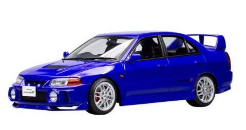 ミニカー　1/18 MITSUBISHI EVOLUTION 4(ブルー) [PR18-EVO4-BLU] POP RACE PR18-EVO4-BLU 1/18 MITSUBISHI EVOLUTION 4 BLUE