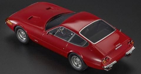 ミニカー　1/18 フェラーリ 365 デイトナ GTB 4(レッド) [TOP123A] ミニカー 1/18 1969 フェラーリ 365 GTB/4 デイトナ・スパイダー