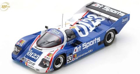 スパーク S9890 1/43 Porsche 962 C No.53 24H Le Mans 1991 H.Haywood 