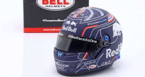 Bell ベル 4100183 1/2 ヘルメット ウィリアムズ レーシング #23 F1 2022 アレクサンダー・アルボン -  ミニチャンプス専門店　【Minichamps World】