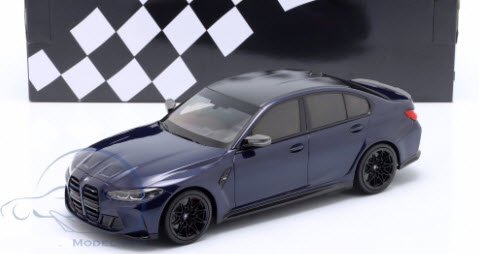 ミニチャンプス 155020201 1/18 BMW M3 2020 ブルー - ミニチャンプス専門店 【Minichamps World】