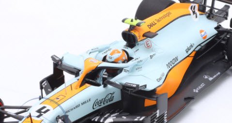 ミニチャンプス 533212402 1/18 マクラーレン F1 チーム MCL35M #4 モナコGP 2021 ランド・ノリス 特注品 -  ミニチャンプス専門店 【Minichamps World】