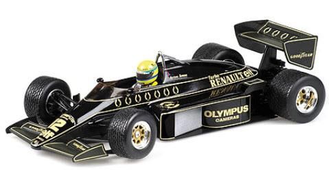 Lotus【激レア】ロータスルノー97T  1985年アイルトン　セナ　ミニチャンプス製品