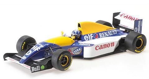 ミニチャンプス 180930000 1/18 ウィリアムズ ルノー FW15C #0 デイモン・ヒル 1993 - ミニチャンプス専門店  【Minichamps World】