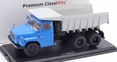 ミニカー　1/43 タトラ T148 S1 ダンプトラック(ブルー) [PCL47141] プレミアムクラシックス専門店