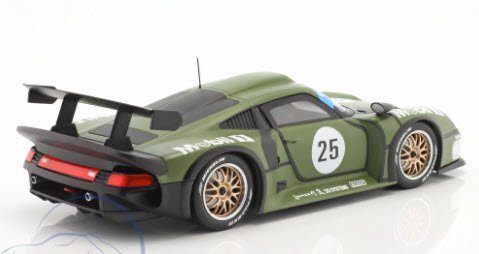 Werk83 W18013007 1/18 ポルシェ 911 GT1 #25 Prequalifying 24h ルマン 1996 Stuck /  Wollek / Boutsen - ミニチャンプス専門店 【Minichamps World】