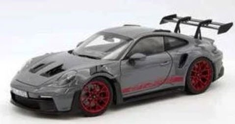 ノレブ NOREV 187350 1/18 ポルシェ 911 GT3 RS 2022 アークティックグレー/パイロレッド - ミニチャンプス専門店　 【Minichamps World】