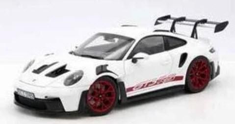 GT3RS1/18 ミニカー　Norev ノレブ　ポルシェ　911 GT3RS ホワイト