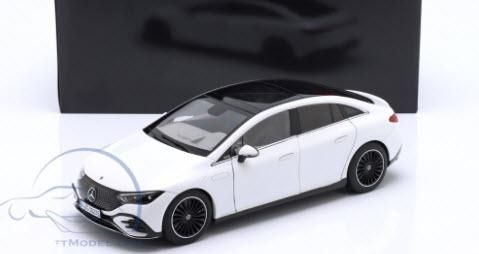 NZG 1:18 Mercedes-Benz EQE (V295) year 2022 opalite white