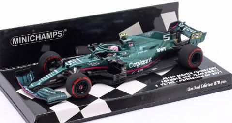 ミニカー　1/43 アストン マーティン コグニザント フォーミュラ ワン チーム AMR21 セバスチャン・ベッテル アゼルバイジャンGP 2021 2位 [417210705] 175565500_o1.jpg?