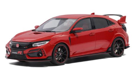 OTTO オットー OTM890 1/18 ホンダ シビック タイプ R GT (FK8) ユーロスペック 2020 (レッド) -  ミニチャンプス専門店　【Minichamps World】