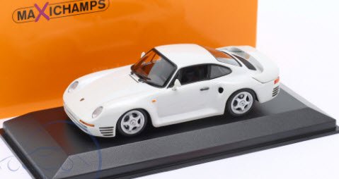 ミニチャンプス MAXICHAMPS 940062521 1/43 ポルシェ 959 1987 ホワイト - ミニチャンプス専門店　 【Minichamps World】