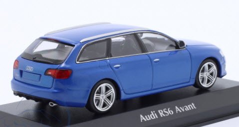 ミニチャンプス MAXICHAMPS 940017211 1/43 アウディ Audi RS 6 Avant (C6) 2008 ブルーメタリック -  ミニチャンプス専門店　【Minichamps World】