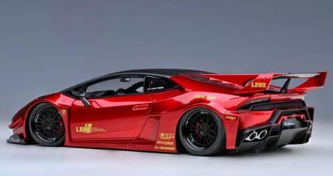 FLAME 1/64 ランボルギーニ ウラカン リバティウォーク レッド FLAME 1/64 ランボルギーニ ウラカン リバティウォーク レッド