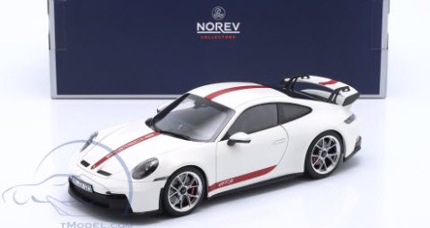 ノレブ NOREV 187306 1/18 ポルシェ 911 GT3 2021 ホワイト - ミニチャンプス専門店　【Minichamps World】