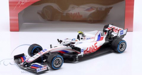 ミニチャンプス 110211347 1/18 ウラルカリ ハース F1 チーム VF-21 ミック・シューマッハ ベルギーGP 2021 -  ミニチャンプス専門店　【Minichamps World】