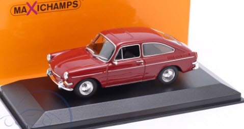 ミニチャンプス MAXICHAMPS 940055321 1/43 フォルクスワーゲン VW 1600 TL 1966 レッド -  ミニチャンプス専門店　【Minichamps World】